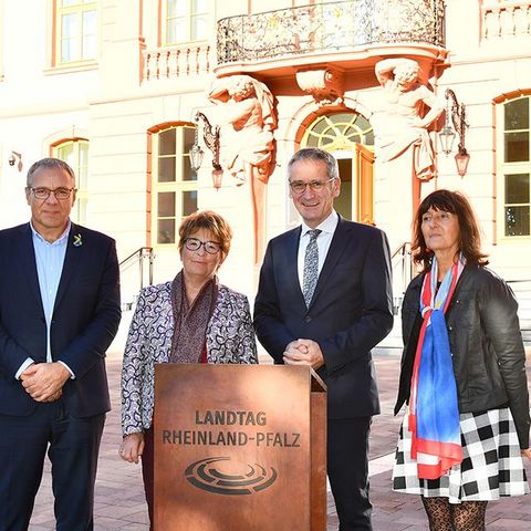 Gruppenbild vom Empfang