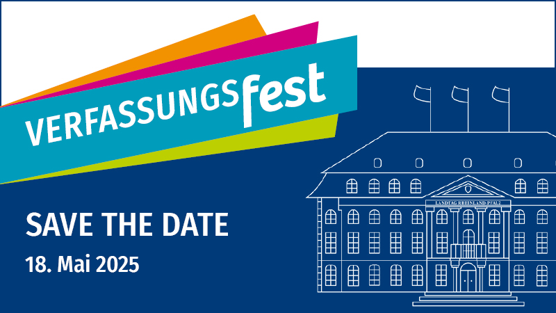 Symbolbild Save the date Verfassungsfest