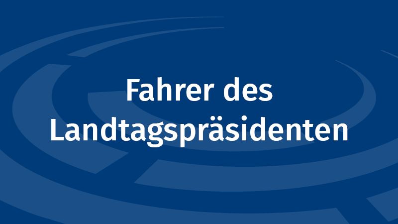 Symbolbild: Logo des Landtags mit Schriftzug 