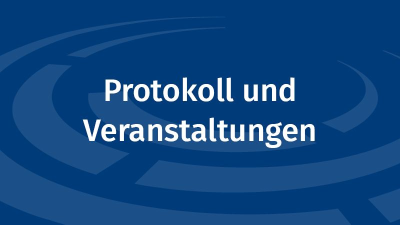 Symbolbild: Logo des Landtags mit Schriftzug 