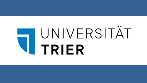 Universität Trier und Logo der Uni